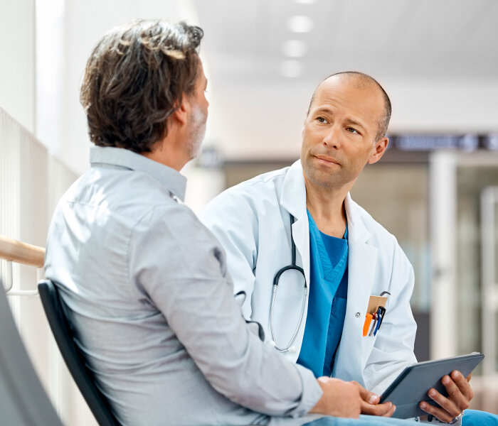 Arzt und Patient
