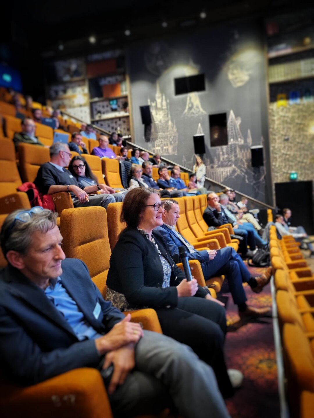 Publikum stellt Fragen