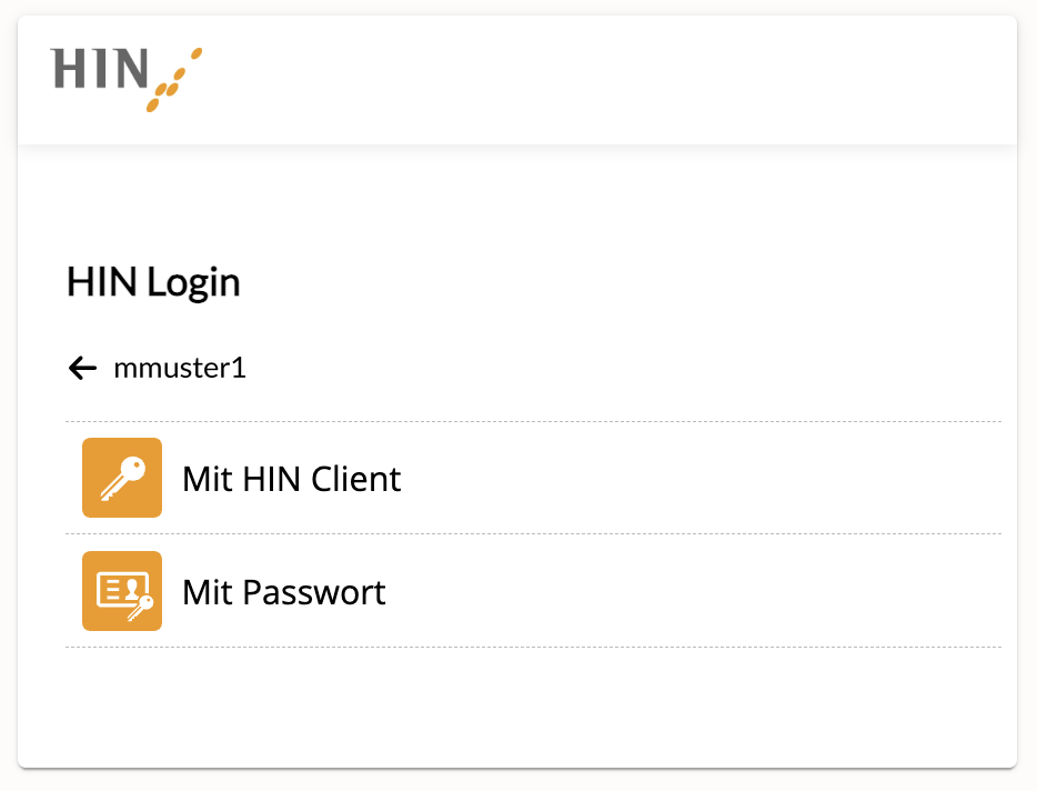 HIN Login